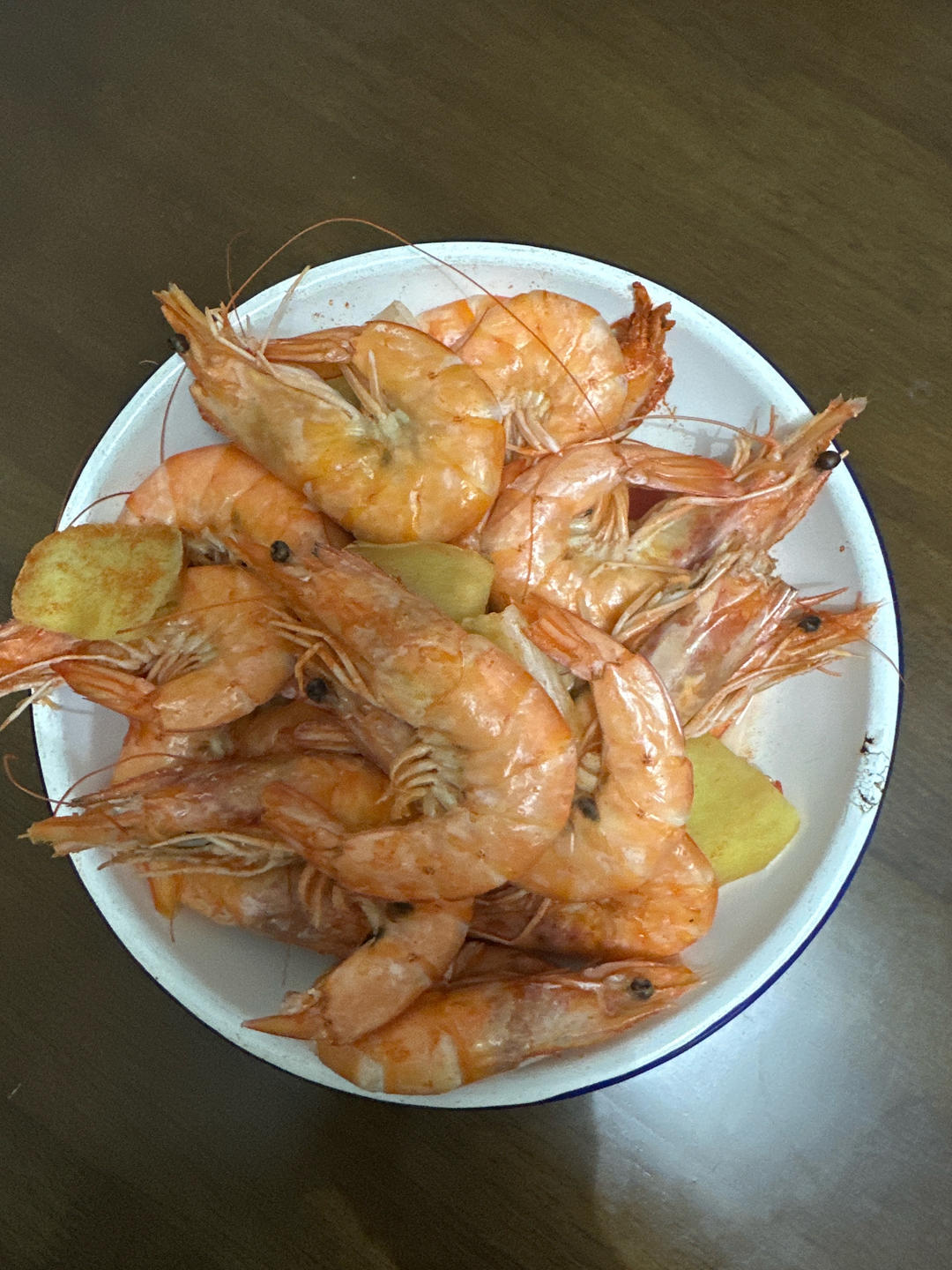 最简单的白灼虾（水煮）盐水基尾虾
