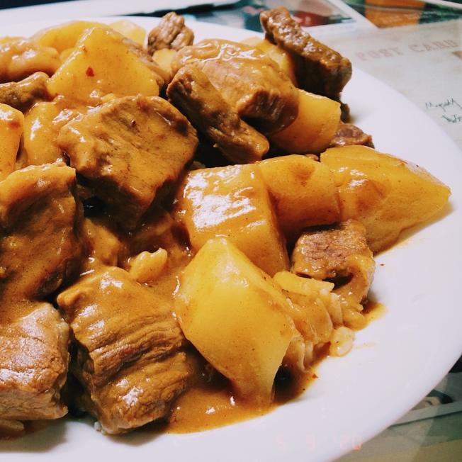 堂妈教你做咖喱牛肉饭