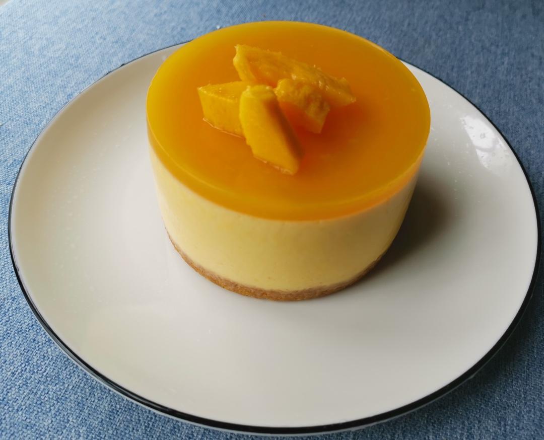 【4寸】芒果慕斯--消耗芒果（附6寸配方）