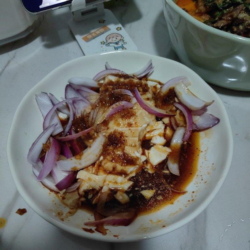 【最佳CP～】凉拌皮蛋豆腐✨