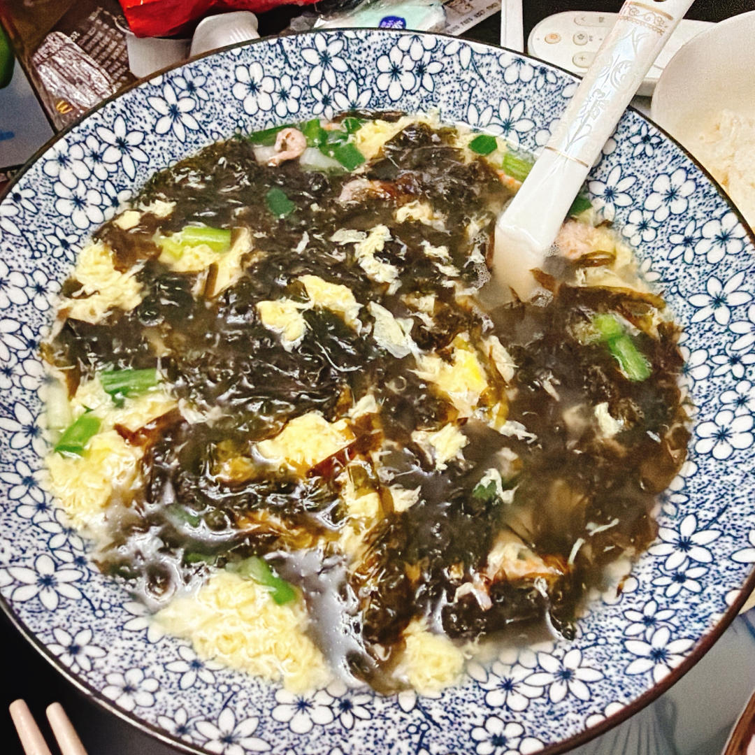 最鲜美好喝的「紫菜蛋花汤」