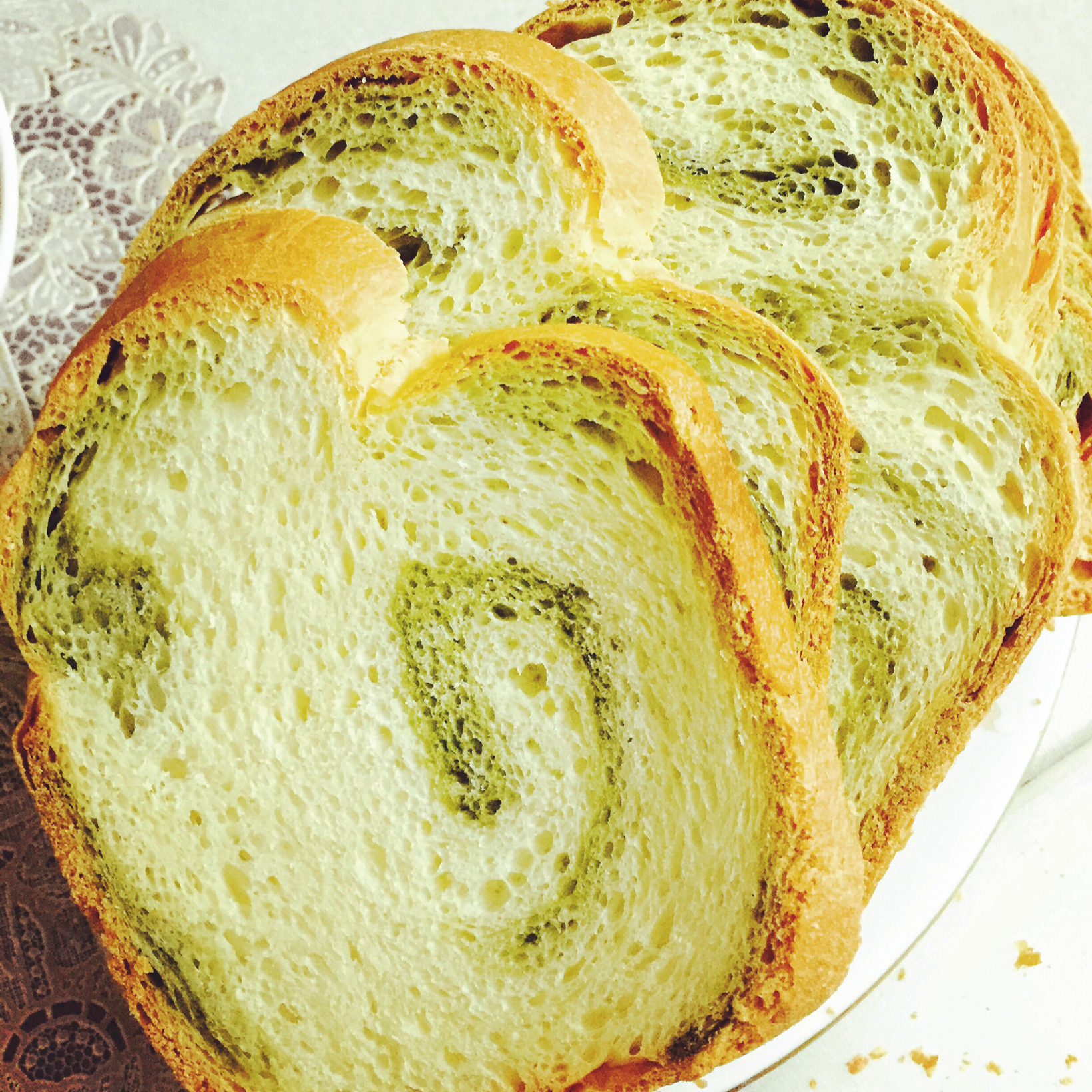 抹茶吐司（面包机版）