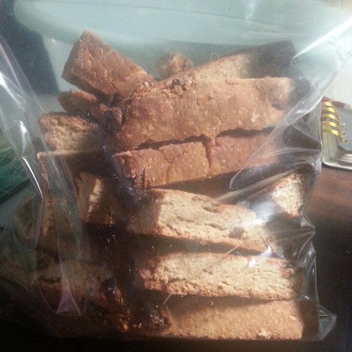 【健康零食】燕麦坚果意式脆饼