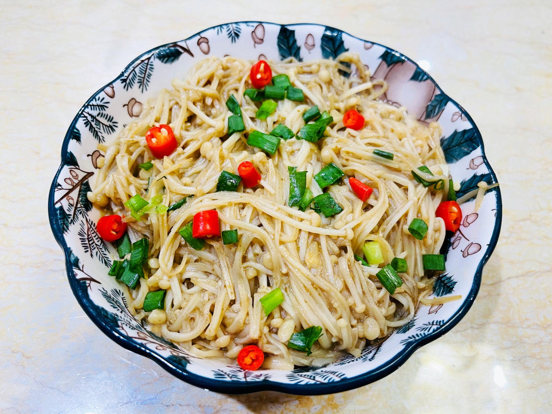 孜然金针菇