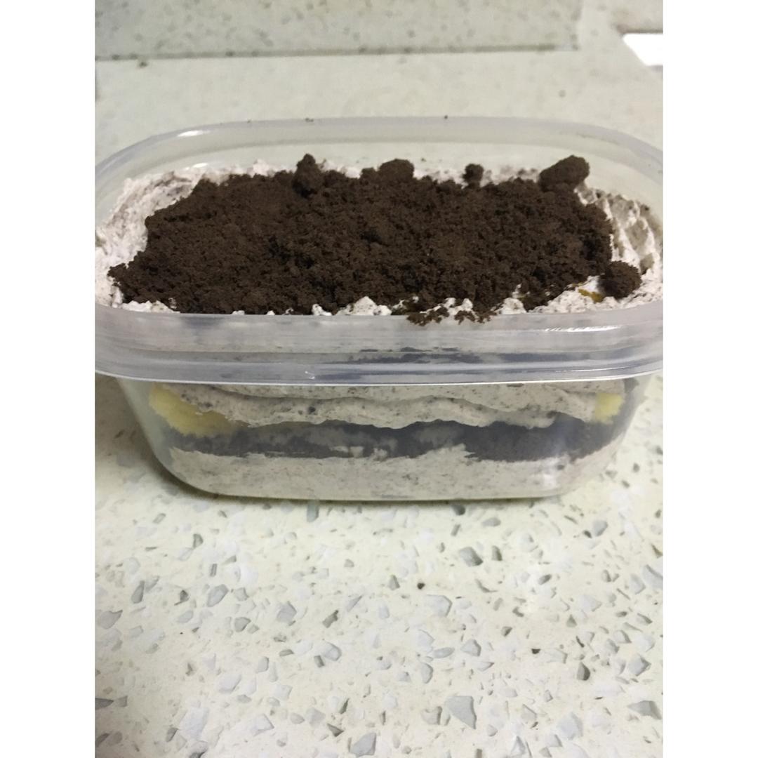 好吃到流泪的奥利奥咸奶油盒子蛋糕