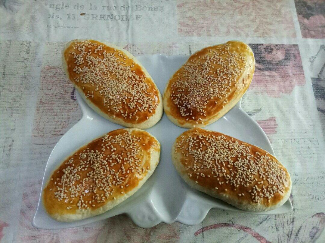 芝麻椒盐牛舌饼（北京小吃）