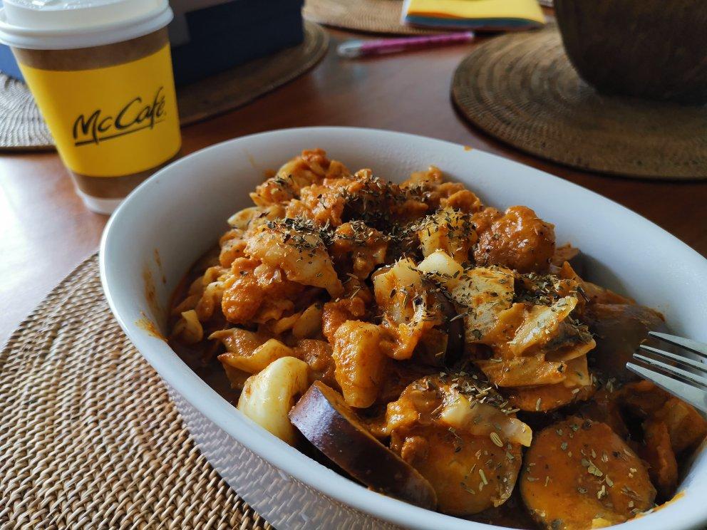 Keto 咖喱龙利鱼