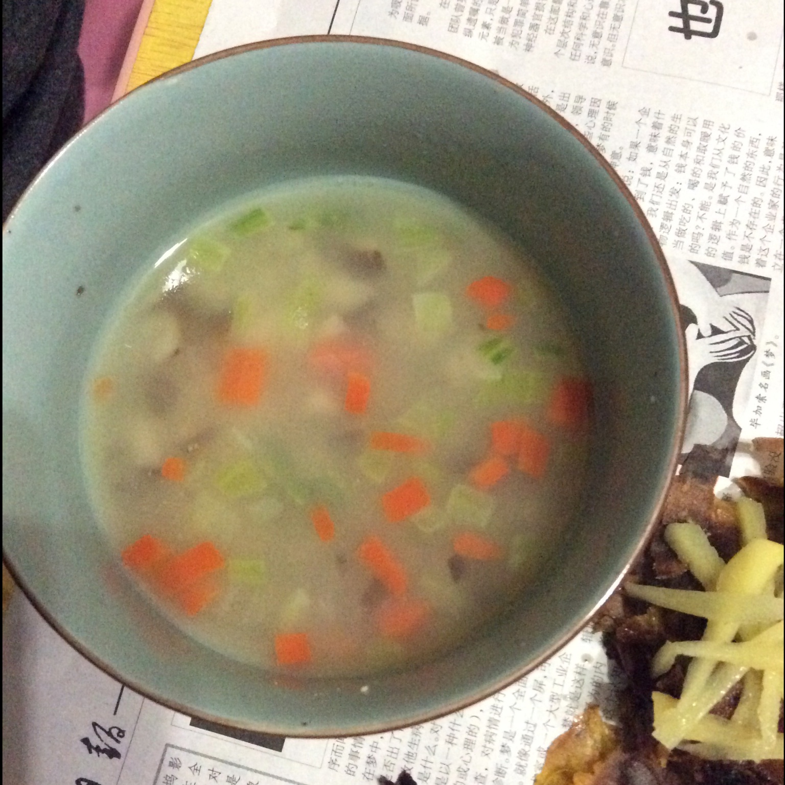 青菜粥