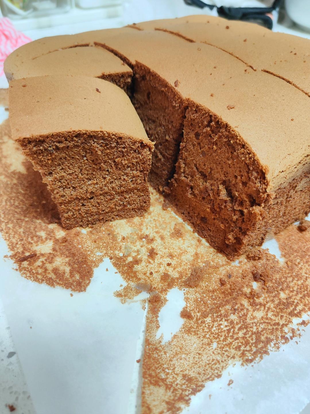 巧克力古早蛋糕