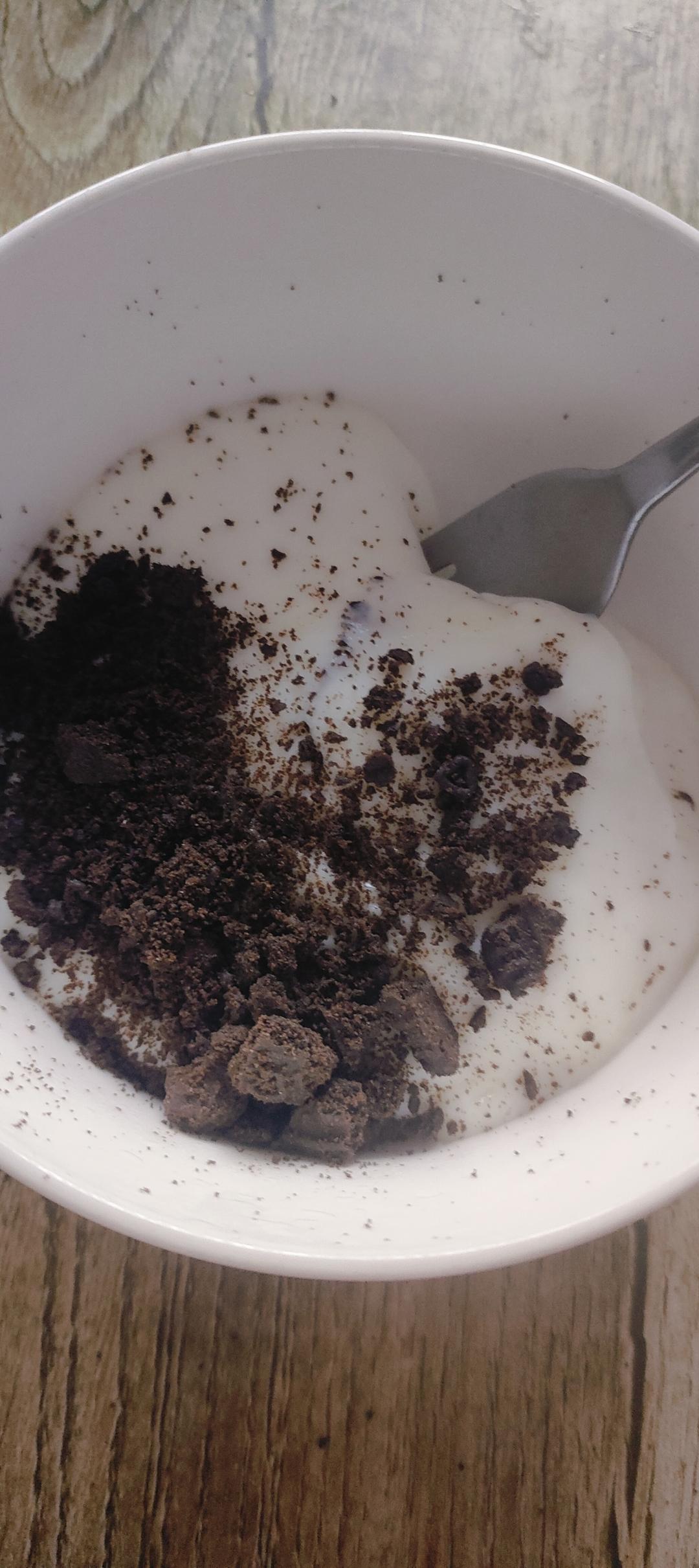 奥利奥鲜奶麻薯