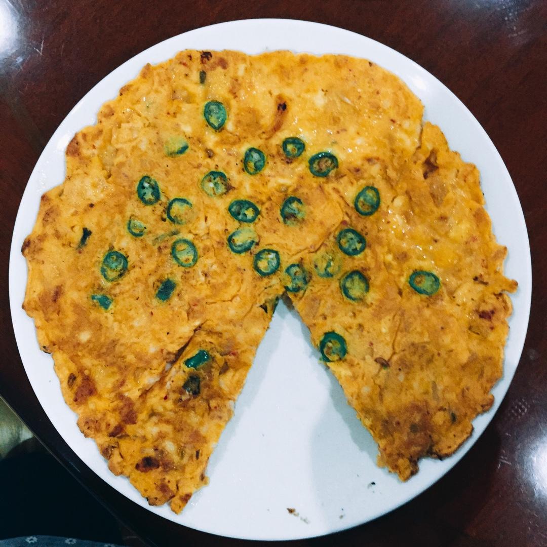 【泡菜海鲜饼】