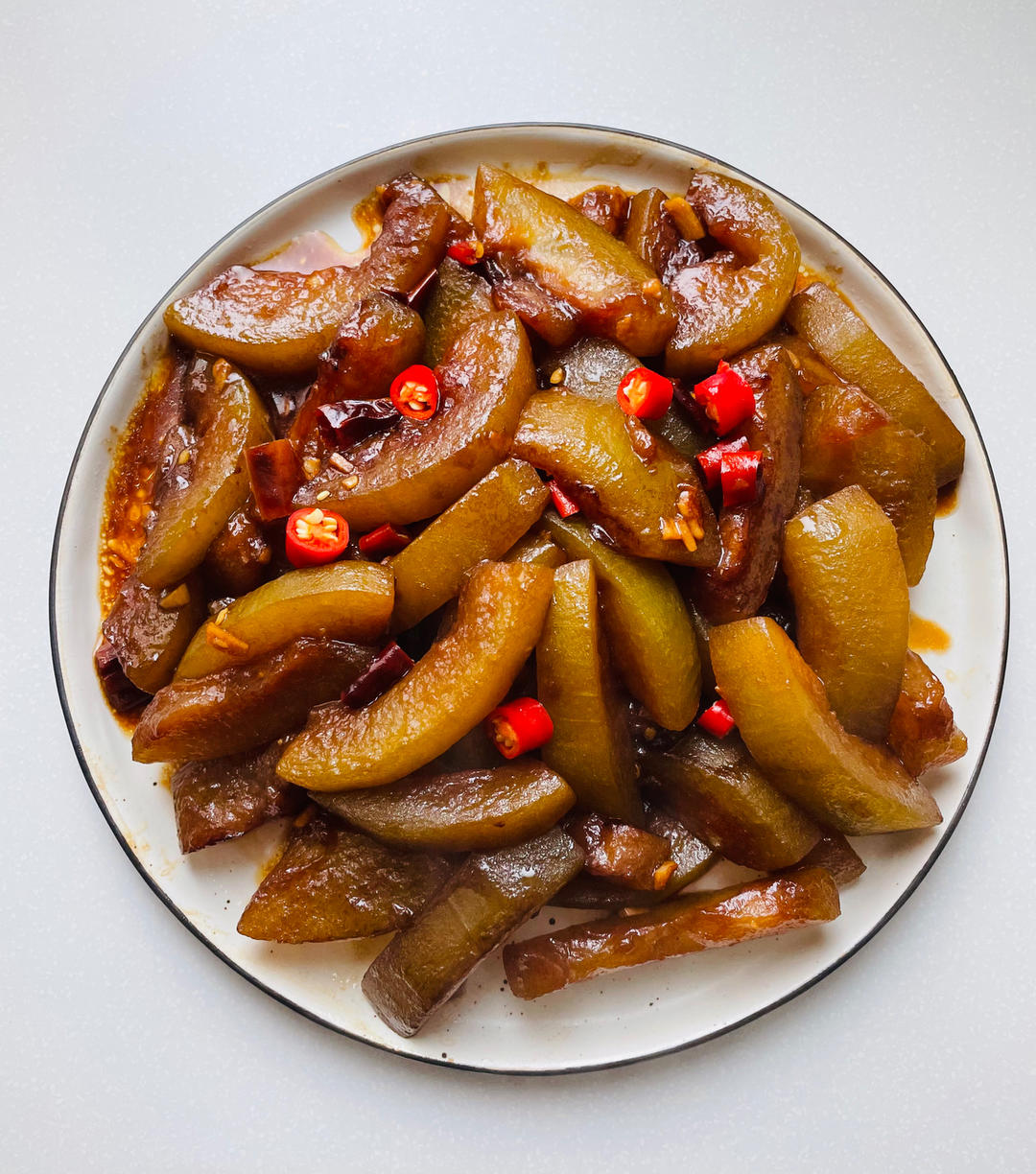 红烧冬瓜，比肉好吃百倍简单下饭菜
