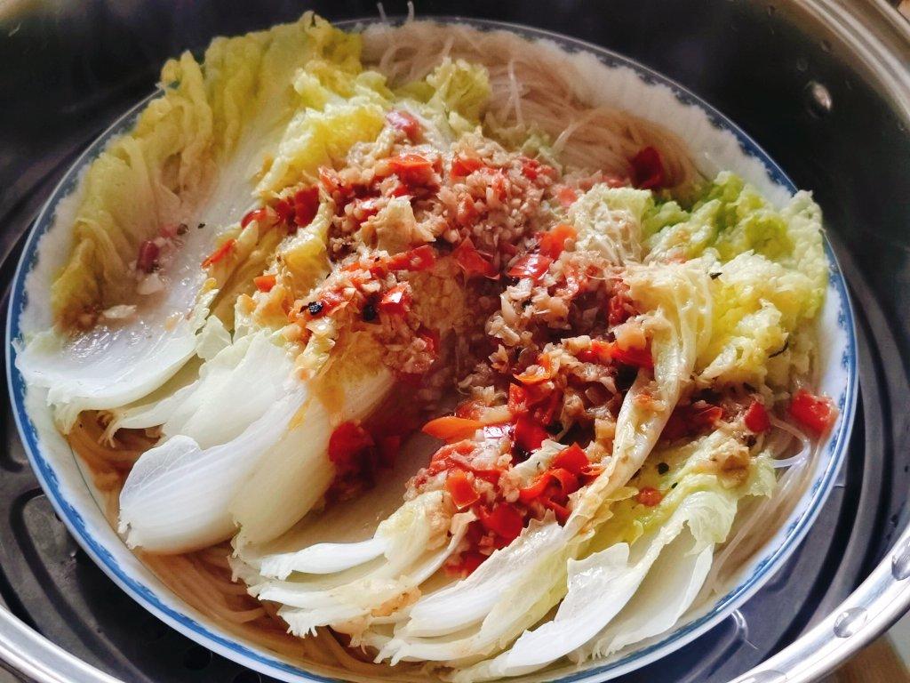 蒜蓉粉丝娃娃菜