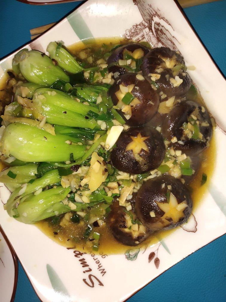 蚝油香菇小油菜