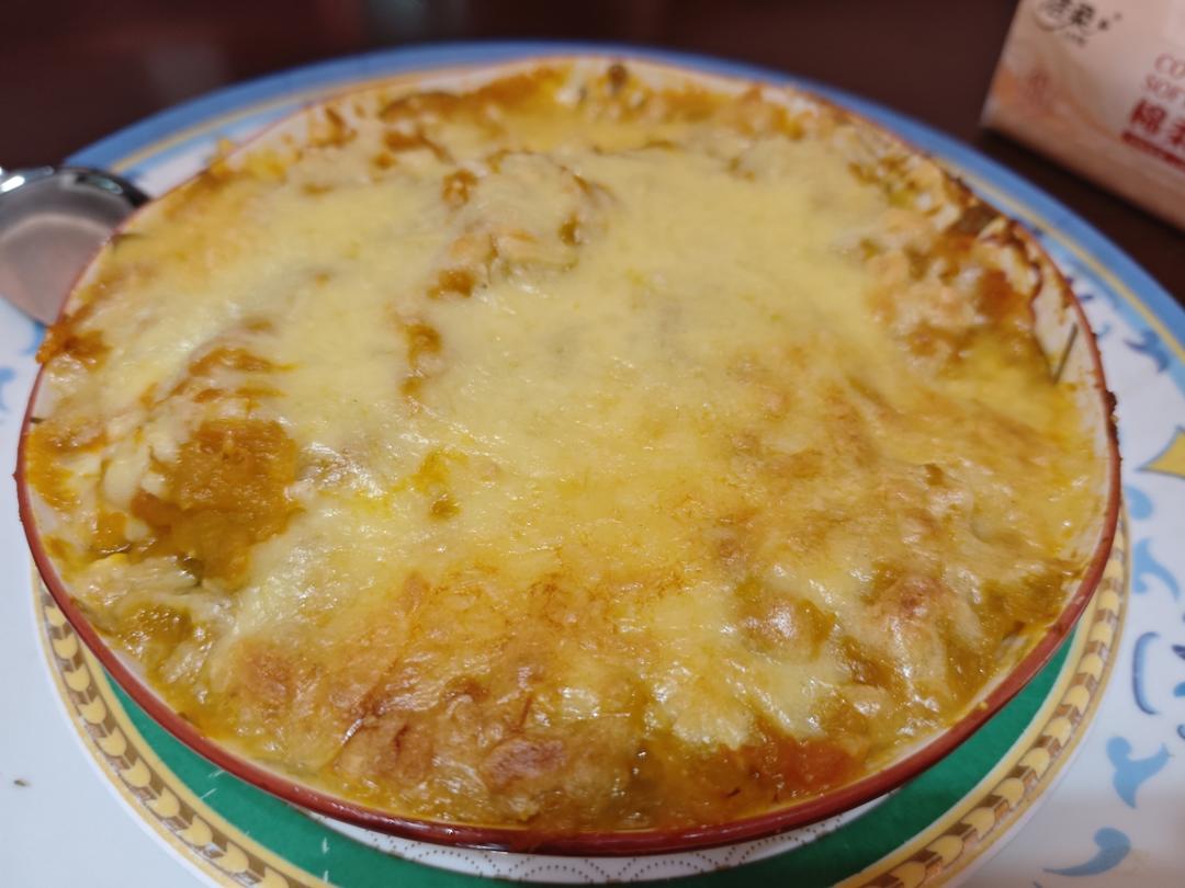 芝士焗南瓜（红薯）-好吃到尖叫