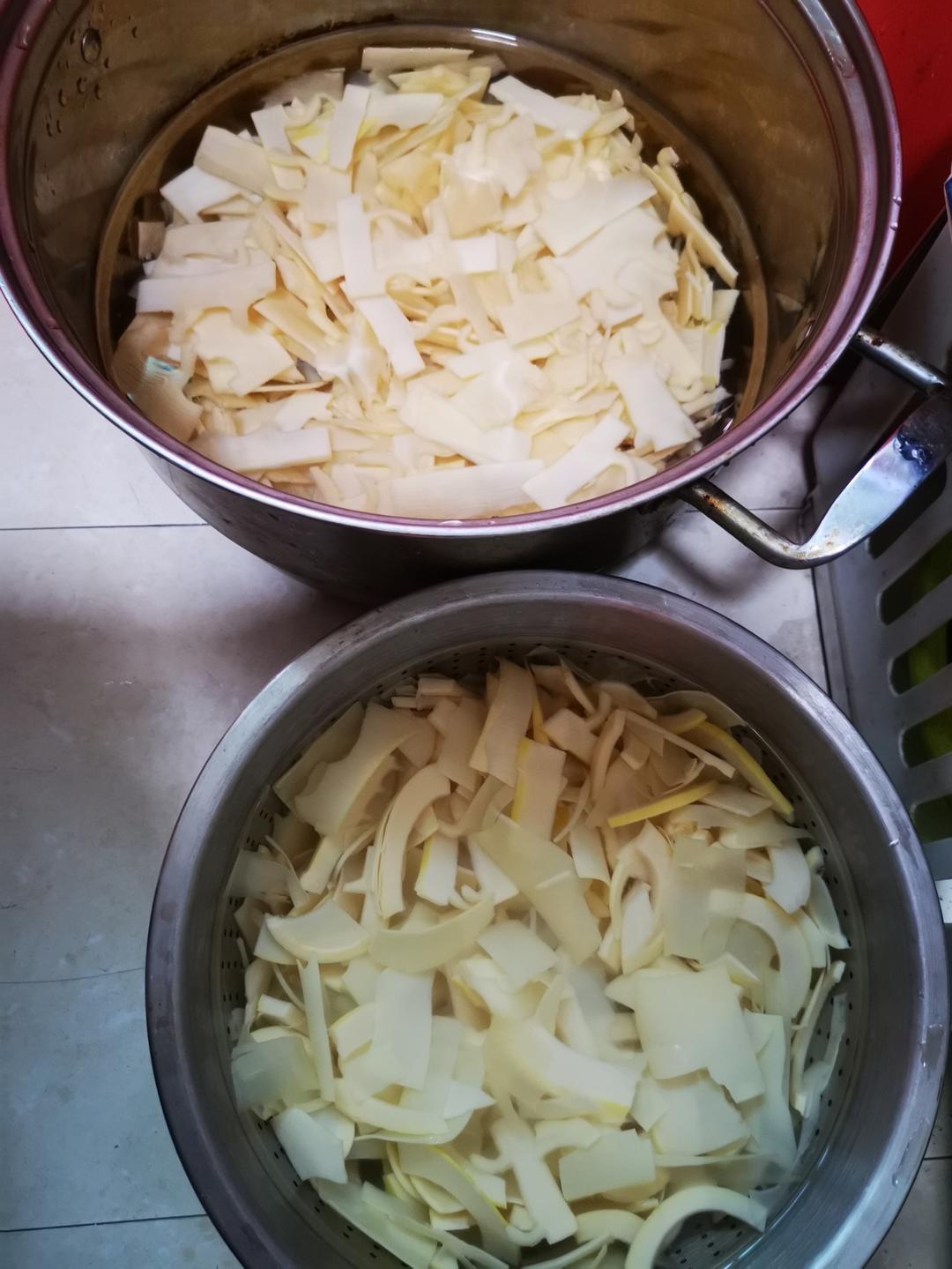 毛笋处理方法的做法 步骤2