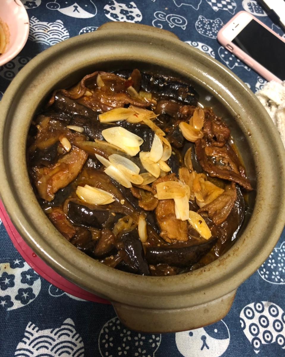 肉末茄子煲