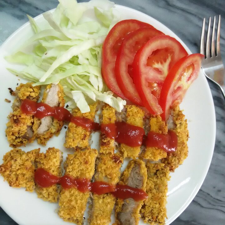 日式炸猪排（非油炸 揚げないとんかつ）