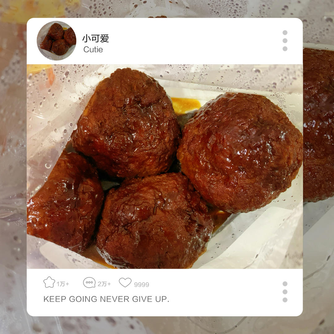 红烧狮子头