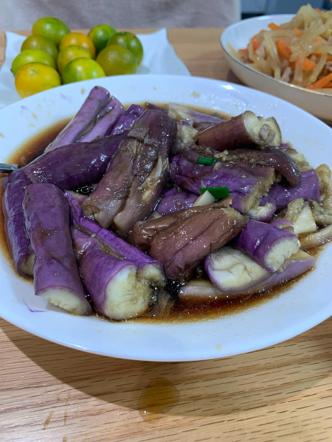 最简单的茄子做法—蒸拌茄子