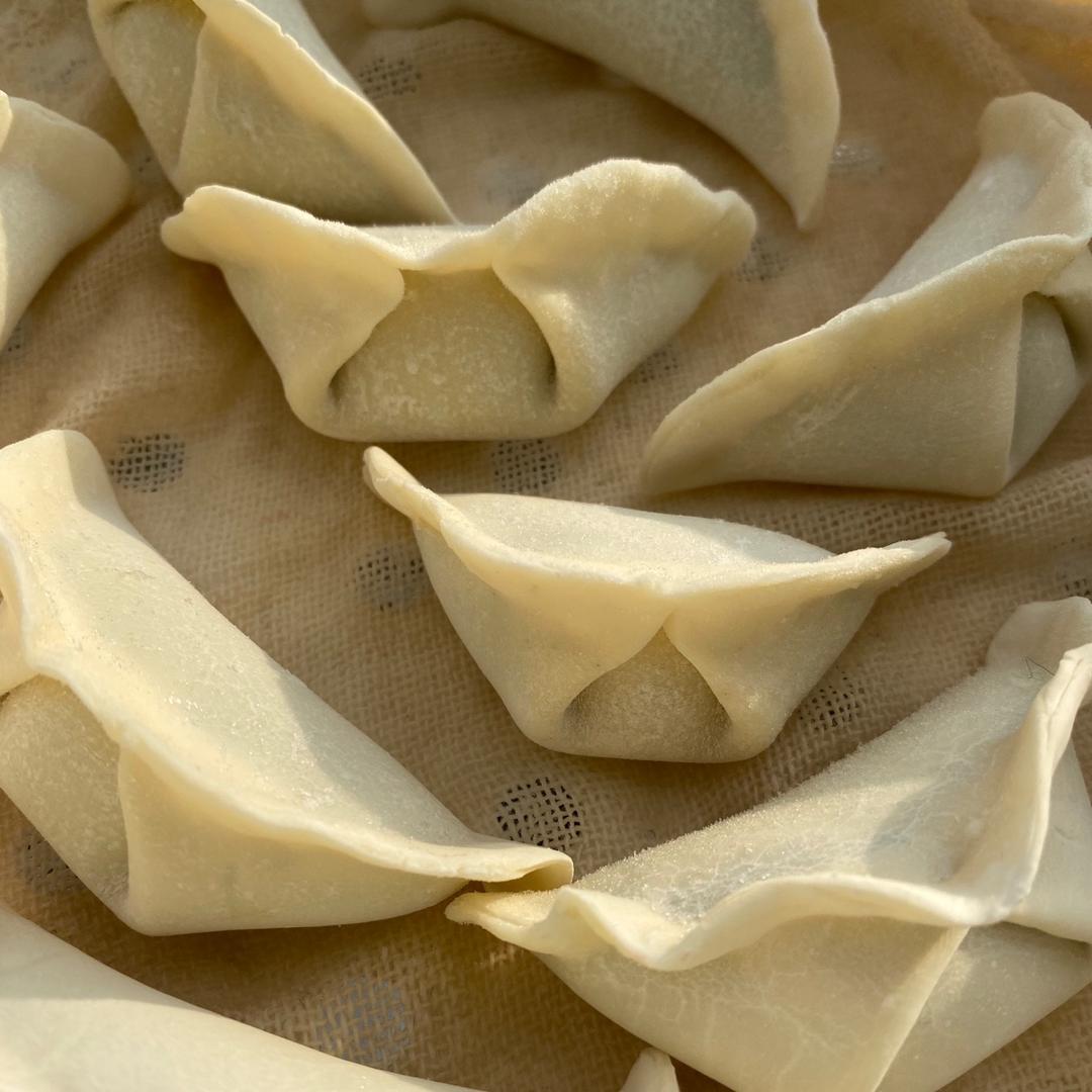 饺子包法——元宝饺子