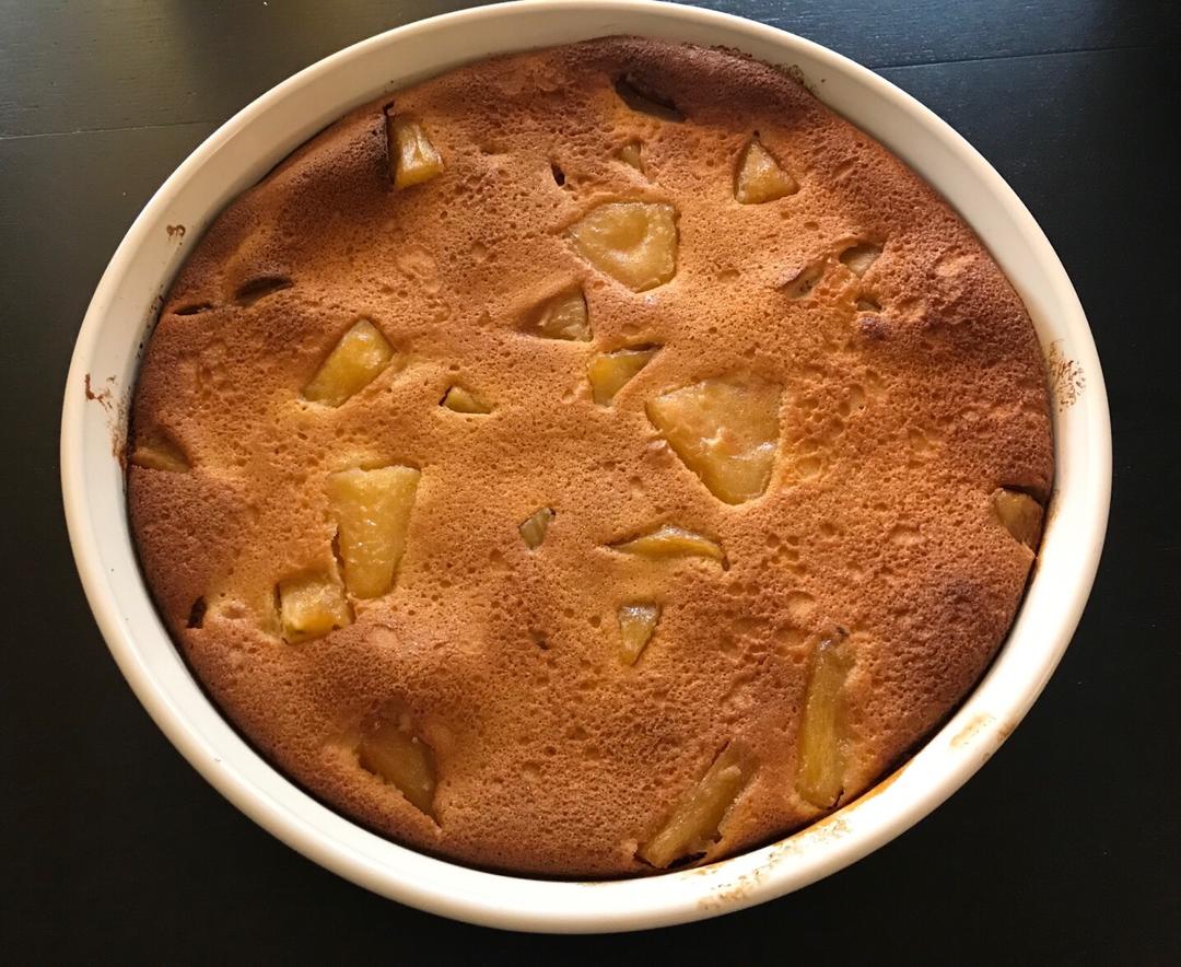 简单凤梨克拉夫提Clafoutis (免称重)