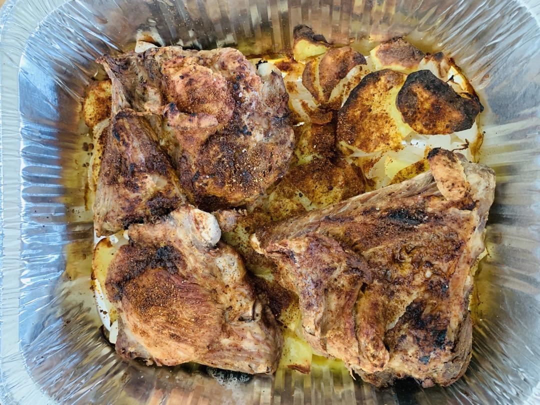 孜然烤羊排