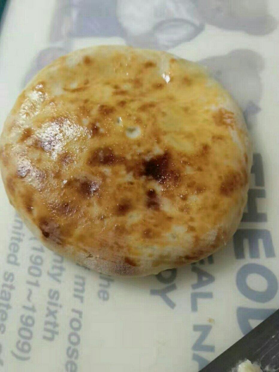 爆浆榴莲芝士饼