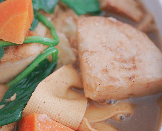 肉桂芋头煲的做法