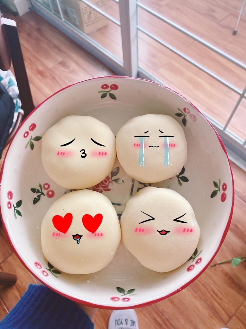 腹黑白胖子——奥利奥雪媚娘