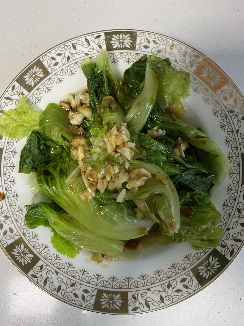 5分钟上桌的蚝油生菜