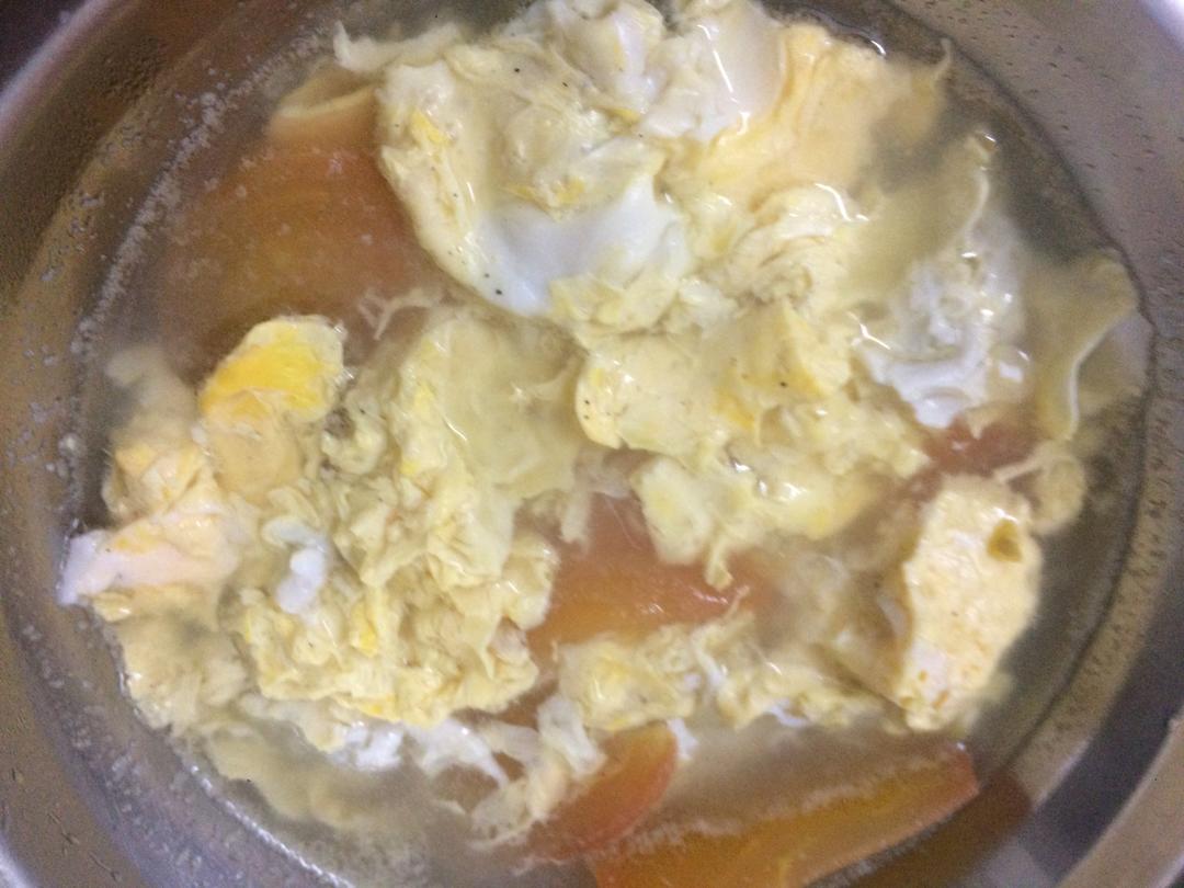 西红柿鸡蛋汤的做法