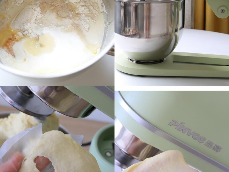 纯奶手撕吐司的做法 步骤1