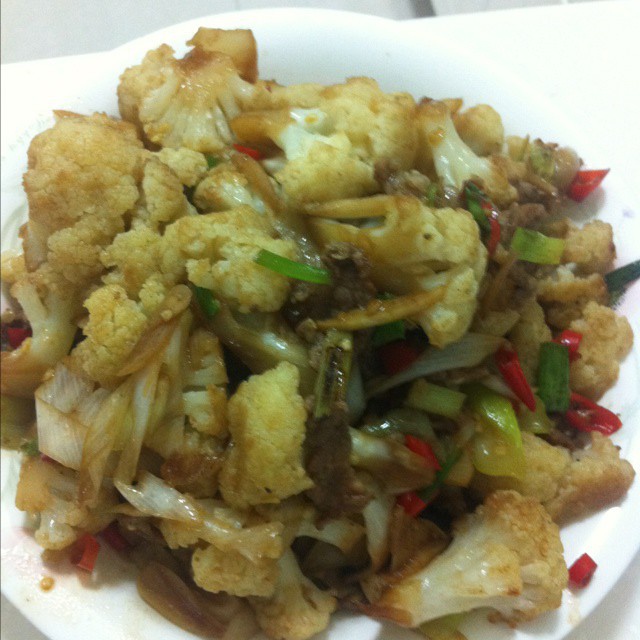 小炒花菜