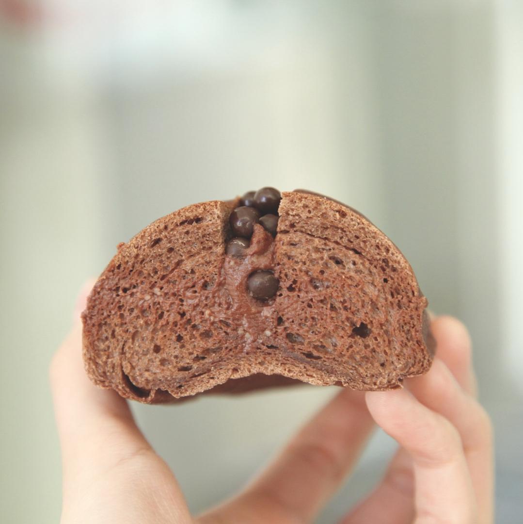 巧克力脆脆珠面包 灵感来自日本知名面包店「365日」