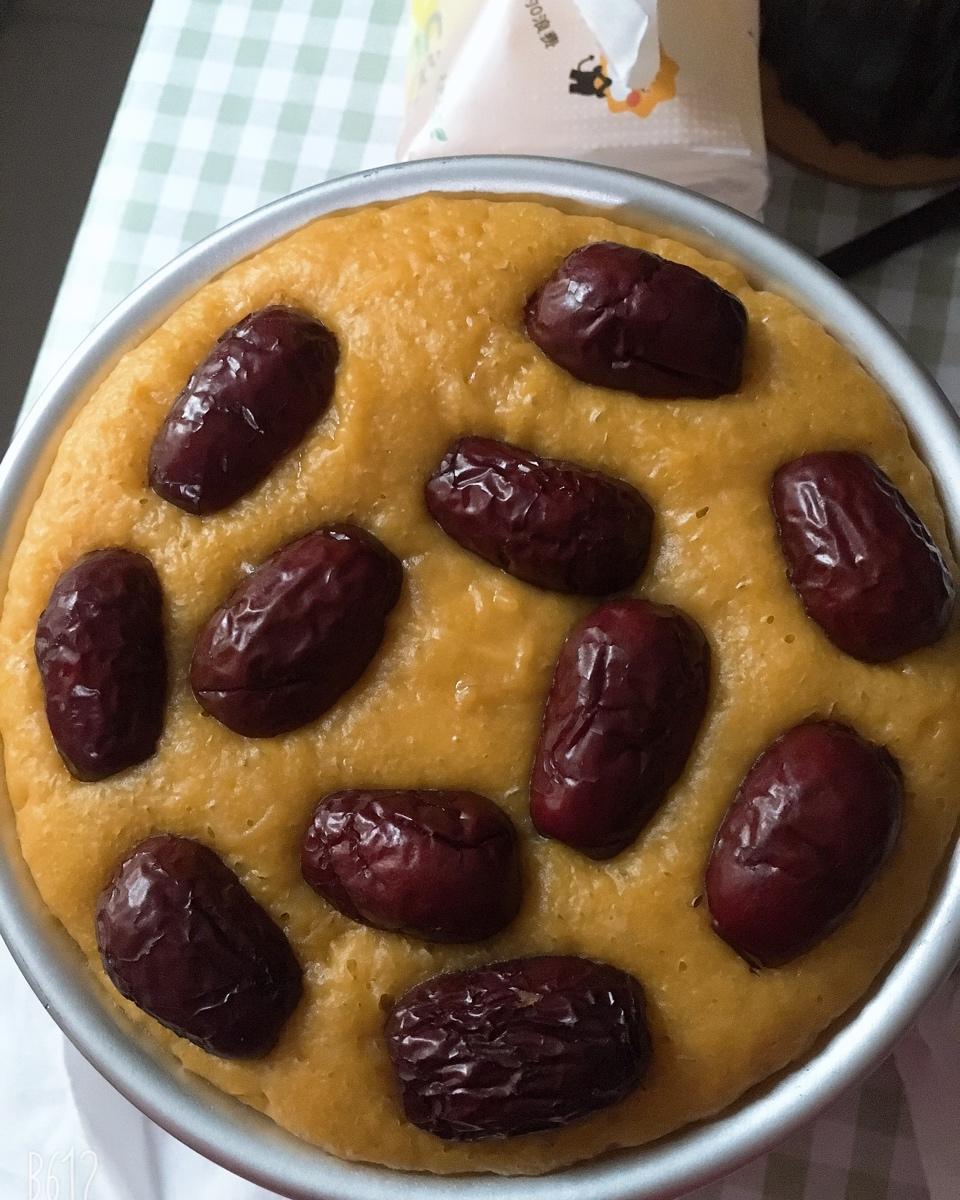 南瓜发糕 Steamed Pumpkin Cake