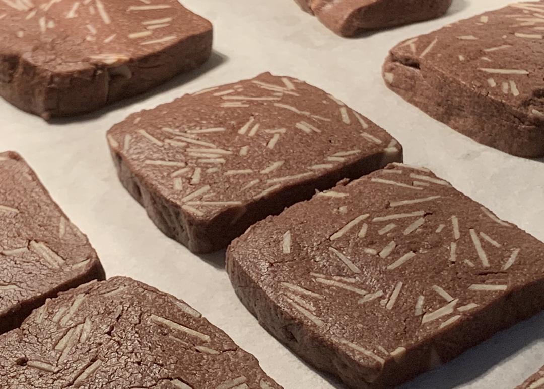 可可杏仁饼干（超详细）