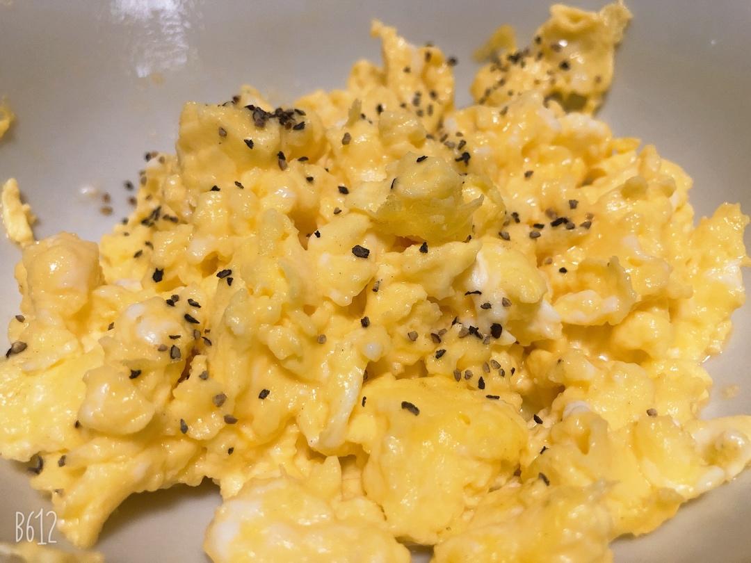 美式无油无水炒鸡蛋