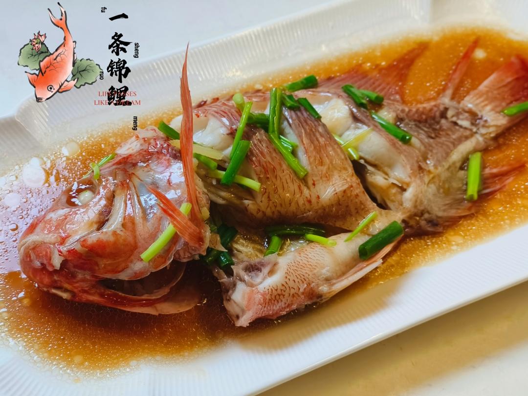 超入味清蒸鱼～清蒸鲈鱼桂花鱼（家常独创）