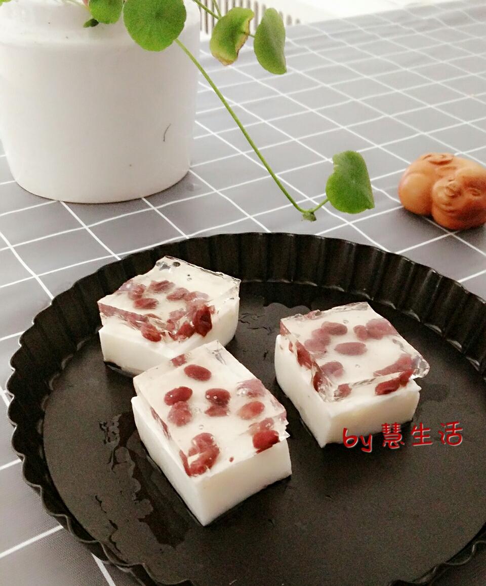 椰汁红豆糕