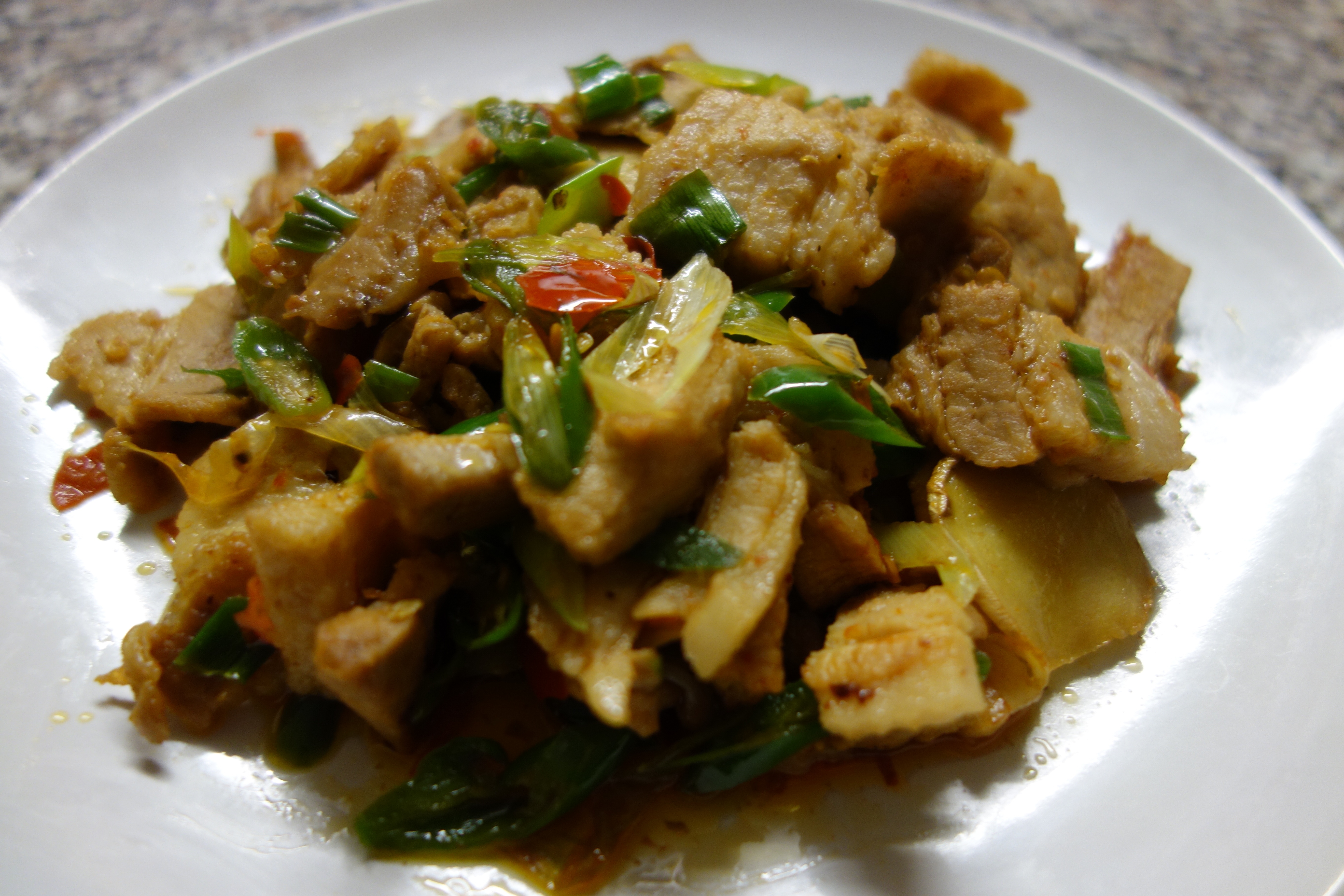 青椒回锅肉