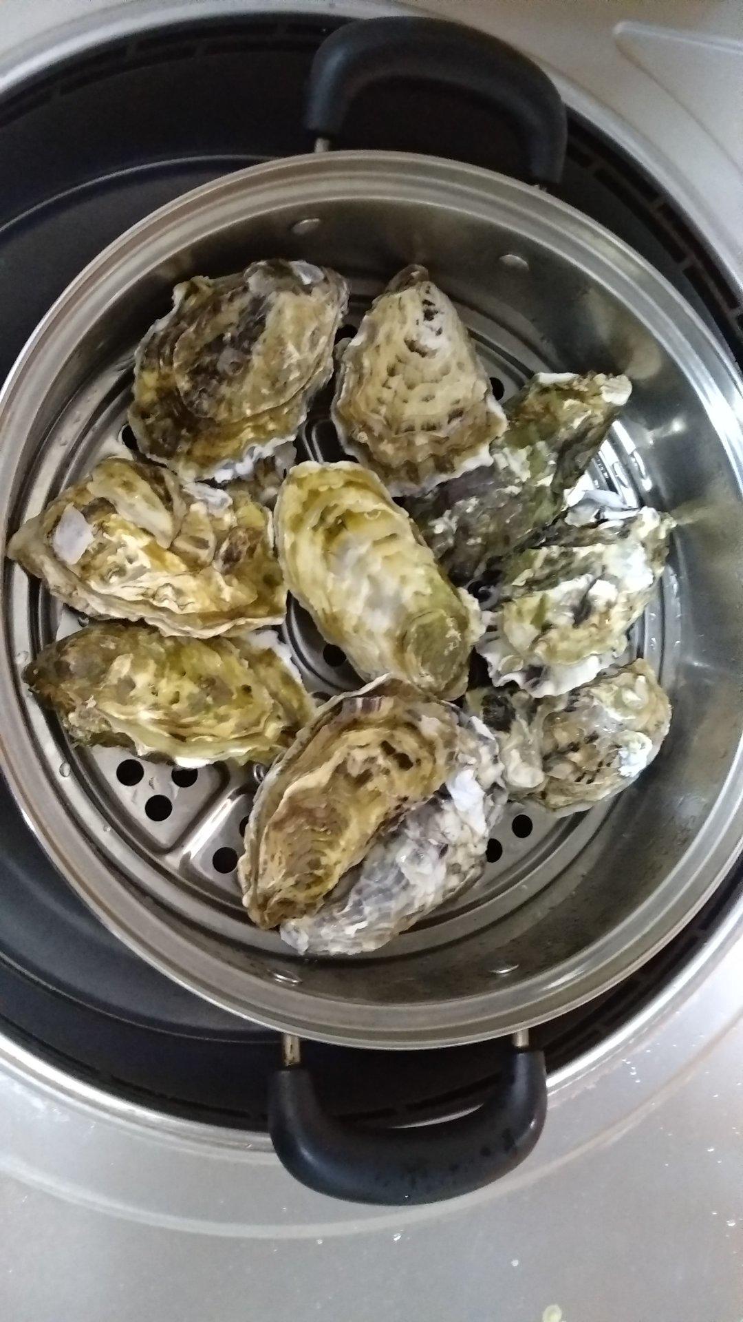 清蒸生蚝