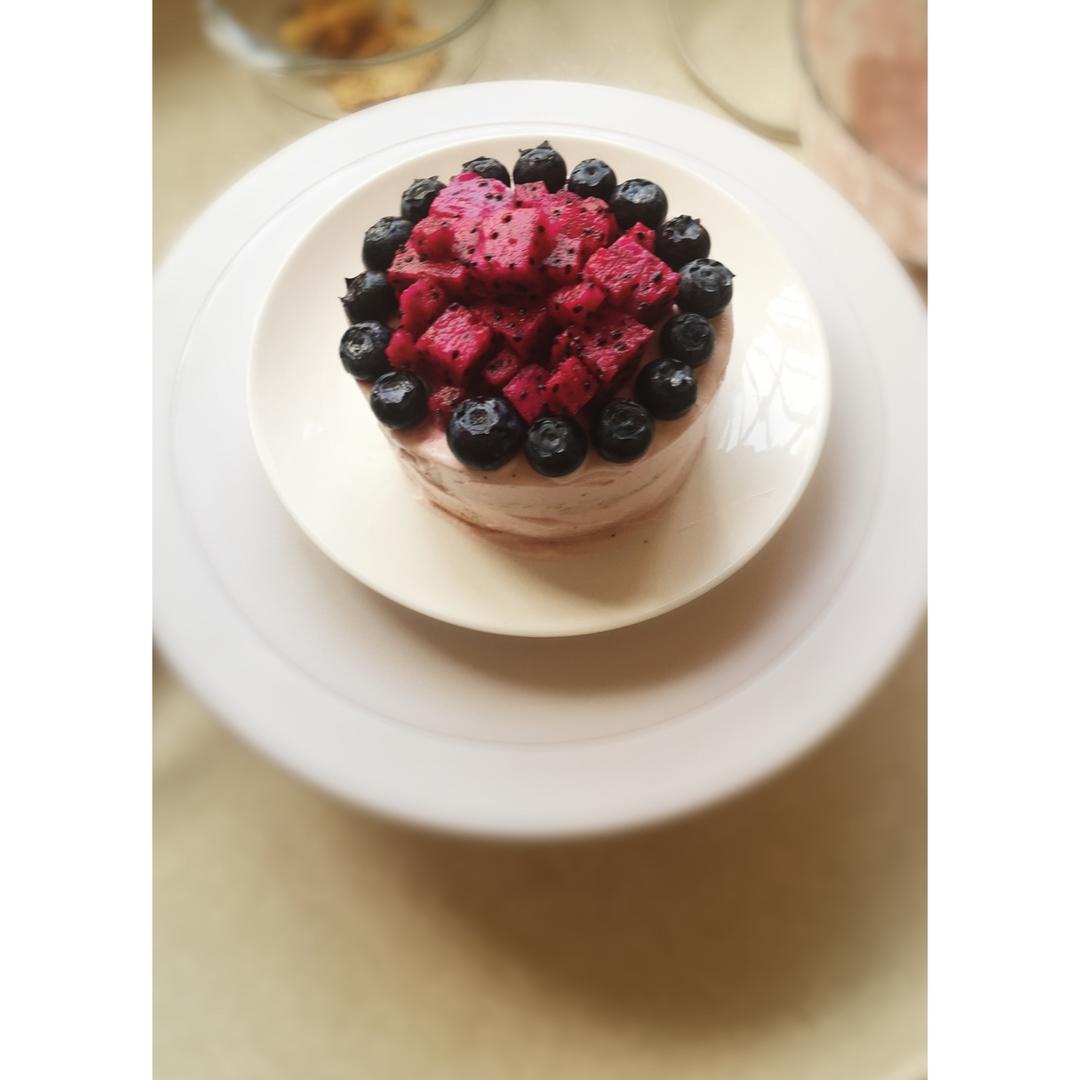 “老公”炫彩戚风蛋糕