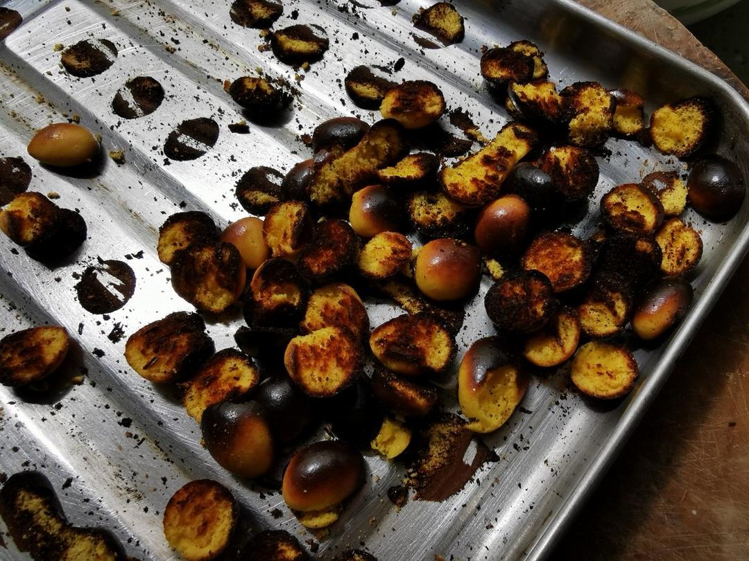 入口即化的无添加蛋黄溶豆