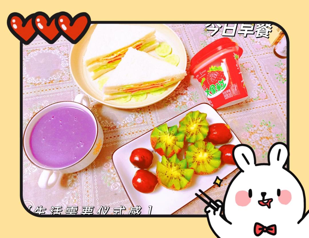 快手早餐三明治