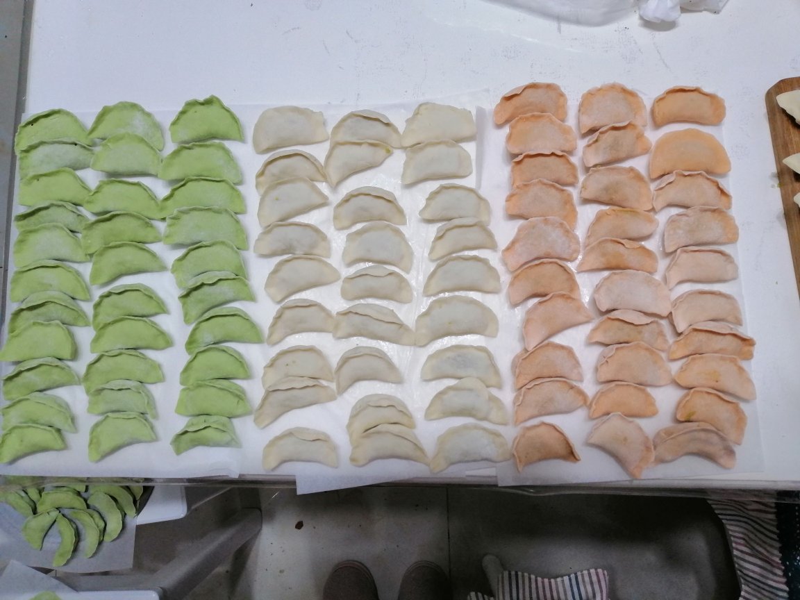 彩色饺子皮做法