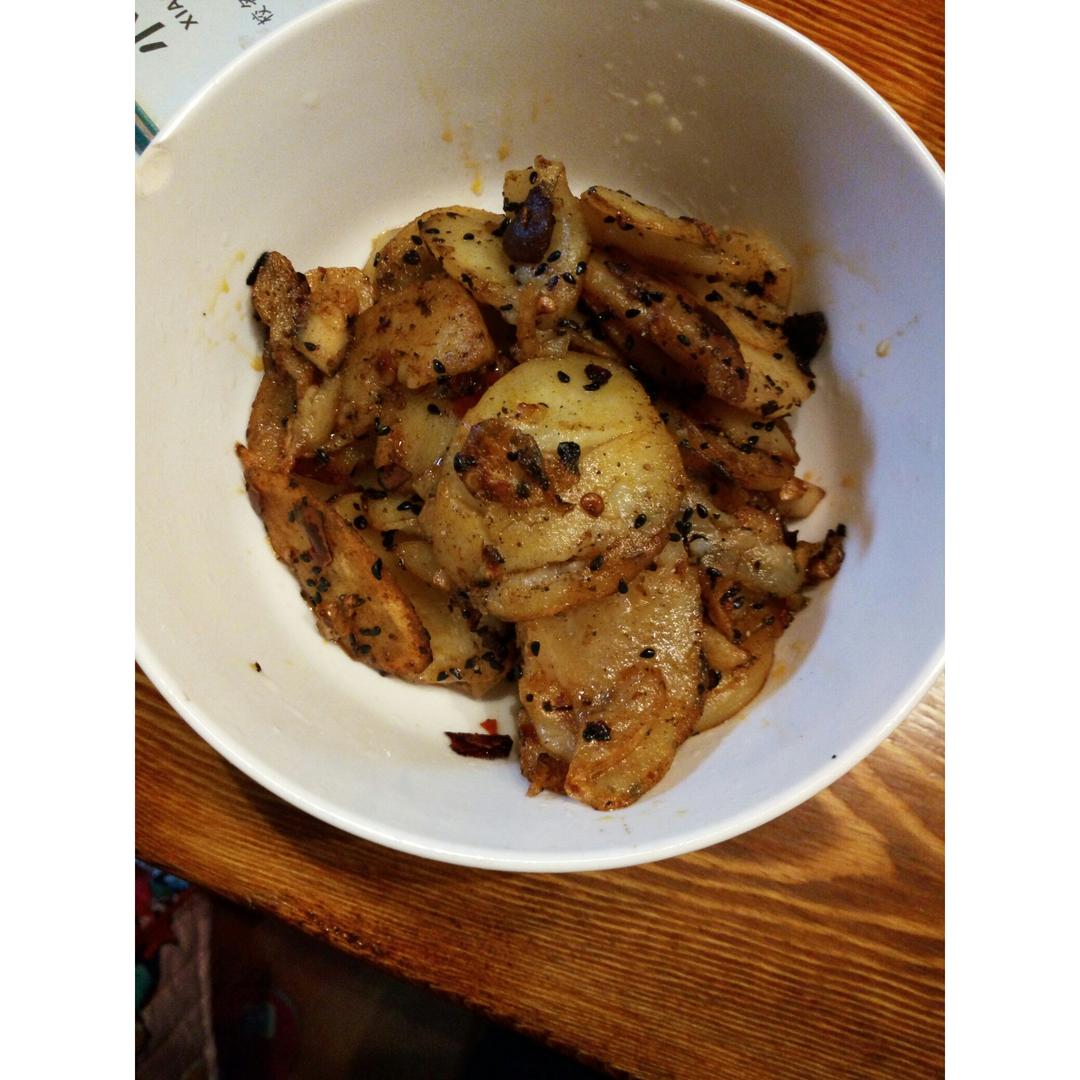 干锅土豆片