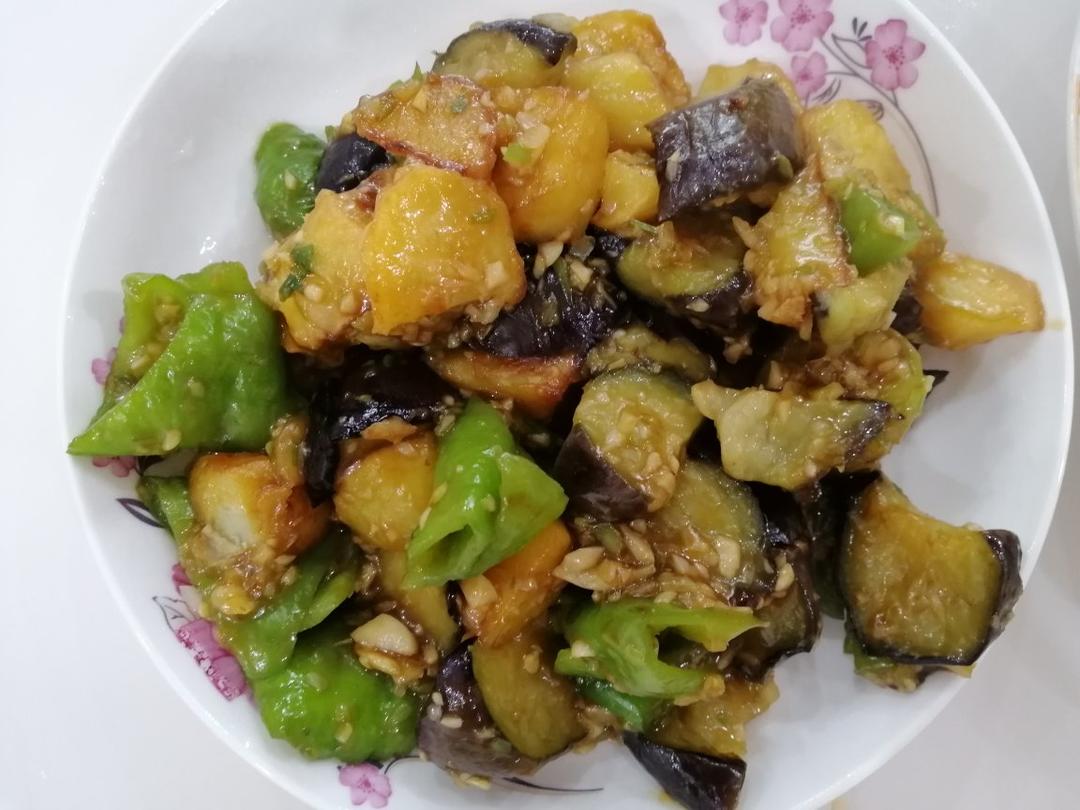 极简少油地三鲜