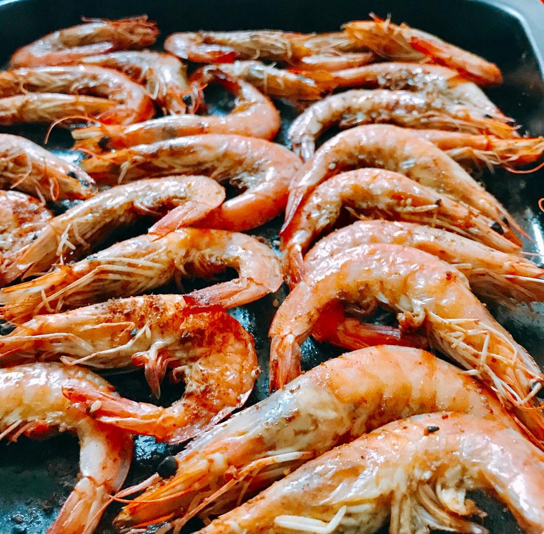 细节处方能勇敢做的孜然烤虾(烤箱版)