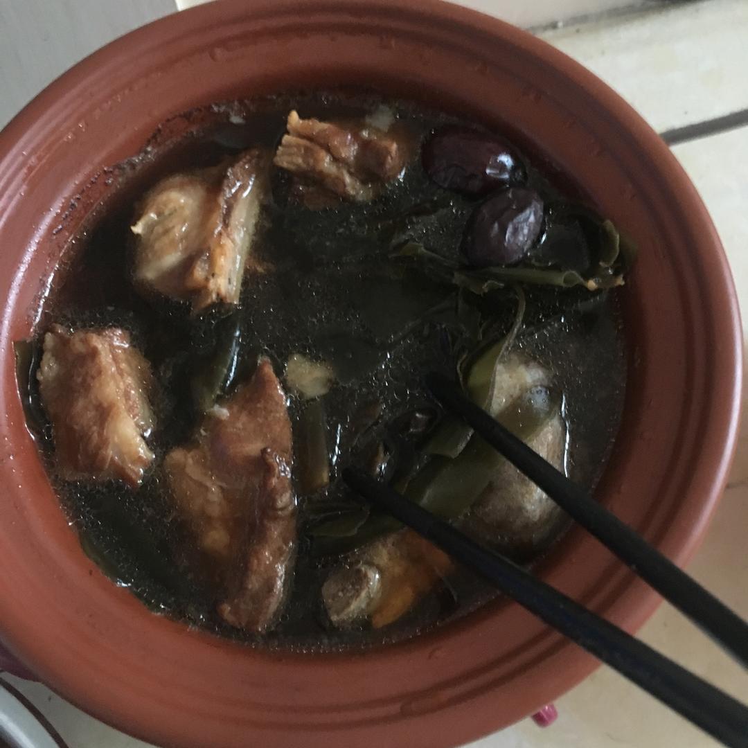 排骨海带汤